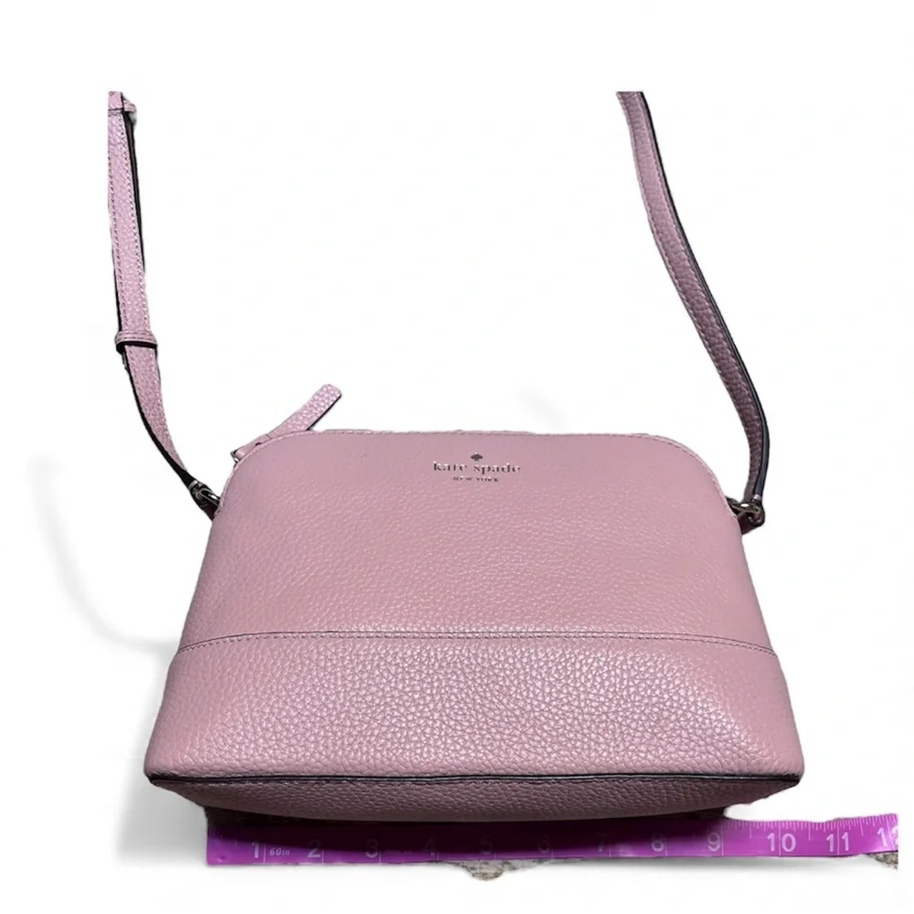 Kate Spade Hanna Crossbody Bag – Rosy Cheeks Pink Leather - Picture 4 of 8